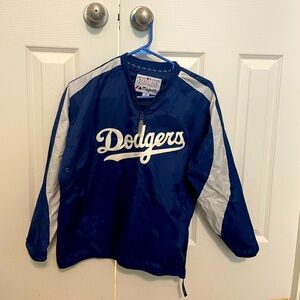 Medium Dodgers pull over windbreaker